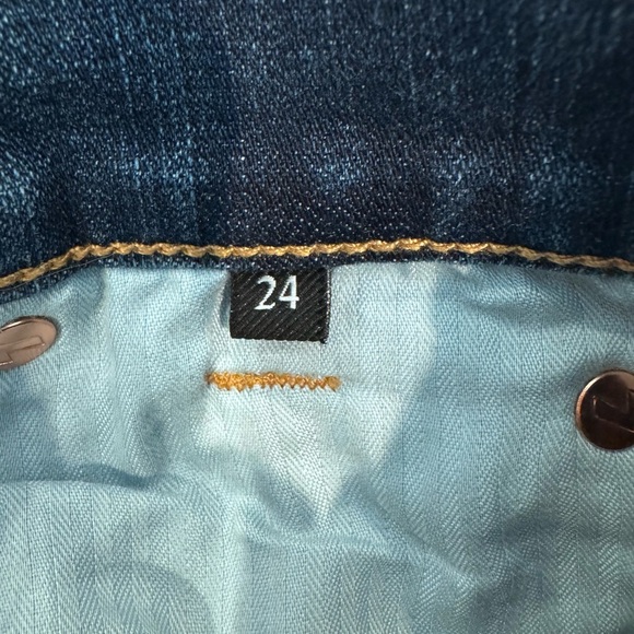 7 for all mankind high waist ankle gwenevere - 24 - Picture 8 of 13